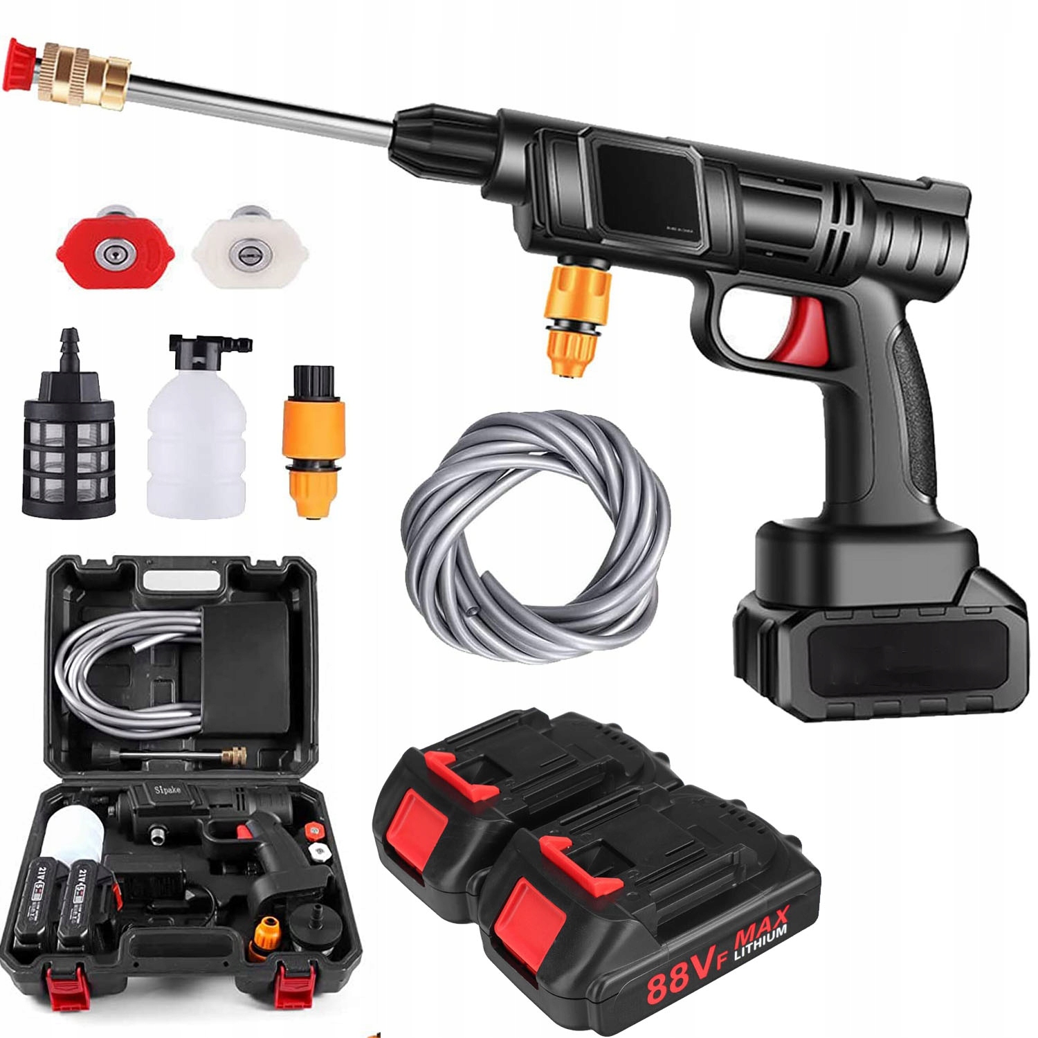 Bedee tlakový čistič 200 barov 1500 W